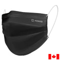 Humask PRO Adult Procedure Mask, Level 3, Earloop Black - Box of 50