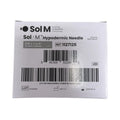 Sol-M Hypodermic Needle, 27G x 1.25” - Box of 100