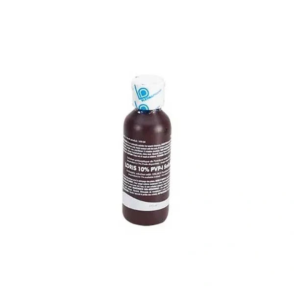LORIS 10% PVP-Iodine Solution - 115ml Bottle